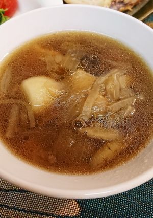 お野菜たっぷり治部煮風汁物-レシピのメイン写真