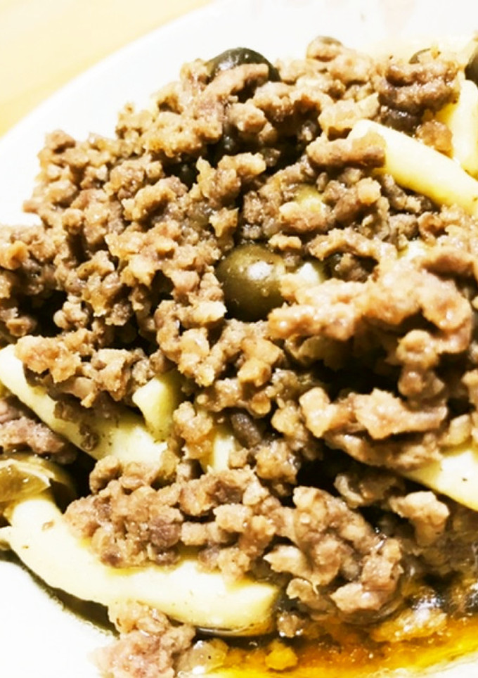 【丼にも◎】シメジと合い挽き肉の中華炒め-レシピのメイン写真