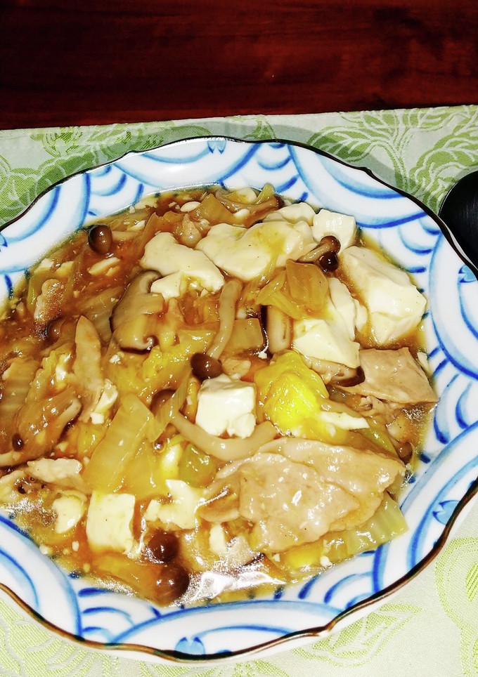 豆腐と白菜の旨煮-レシピのメイン写真