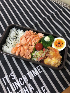 男子高校生弁当1/28エビマヨのっけ弁当-レシピのメイン写真