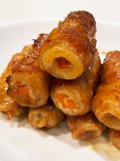 冷凍できちゃう!野菜の肉巻き照り焼き-レシピのメイン写真