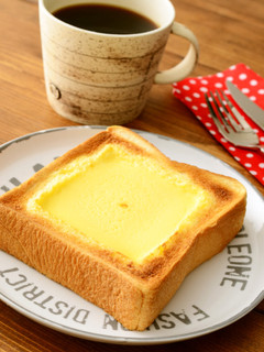 チーズケーキ風トースト-レシピのメイン写真