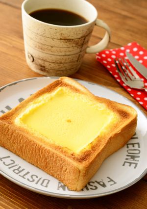 チーズケーキ風トースト-レシピのメイン写真