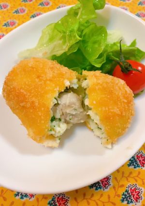 牡蠣のコンフィでクリームコロッケ-レシピのメイン写真