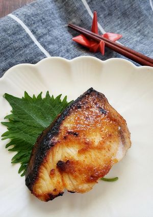 包丁不要で簡単♪ぶりのマヨみそ七味焼き-レシピのメイン写真