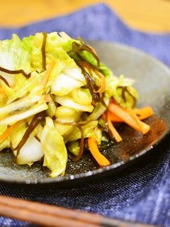 白菜使い切り♬白菜の松前漬け風浅漬サラダ-レシピのメイン写真