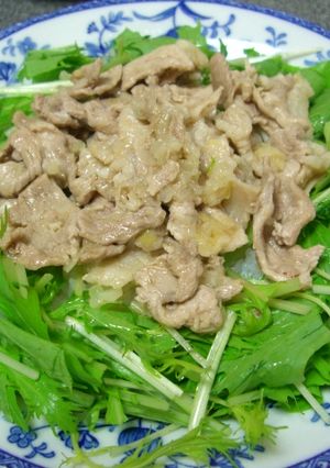 ねぎ塩豚丼-レシピのメイン写真