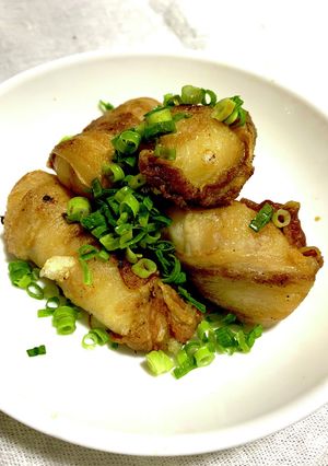 おかずにいかが？肉巻き揚げもち-レシピのメイン写真
