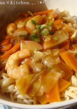 ☆サッポロ一番みそｄｅあんかけラーメン☆-レシピのメイン写真