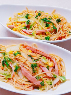♪焼豚と白菜のパスタ♪-レシピのメイン写真