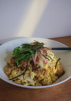驚きと大満足!ヴィーガン親子丼♪-レシピのメイン写真