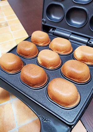 ベビーカステラメーカーで両面綺麗に焼く術-レシピのメイン写真