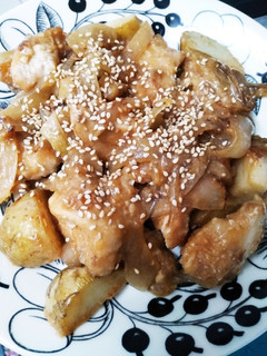 簡単に♪鶏むね肉の味噌マヨポテト♪-レシピのメイン写真