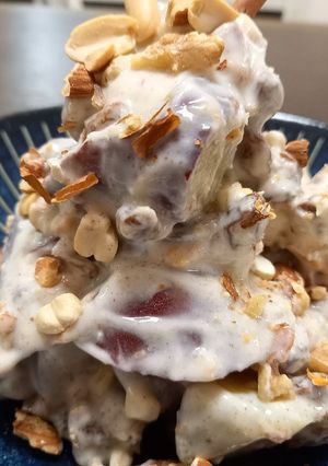 便秘予防に!薩摩芋のスイーツサラダ-レシピのメイン写真
