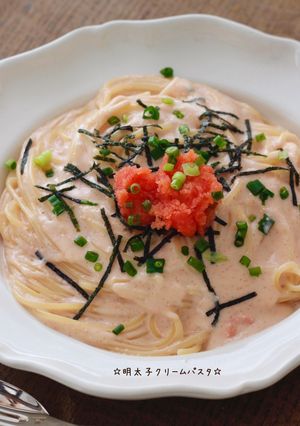 ☆明太子クリームパスタ☆-レシピのメイン写真