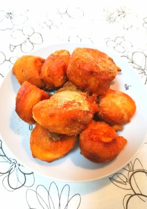 HMで豆腐ドーナツきなこ味♡-レシピのメイン写真