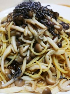 キノコの和風スパゲティ-レシピのメイン写真
