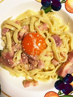 濃厚カルボナーラ-レシピのメイン写真