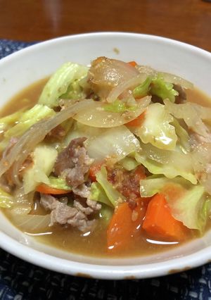 野菜たっぷり味噌ラーメン（アレンジ）-レシピのメイン写真