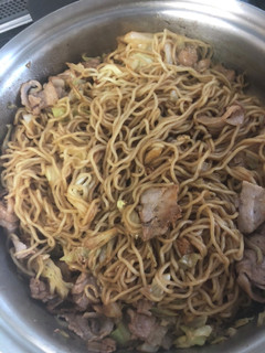 無水鍋で焼きそば-レシピのメイン写真