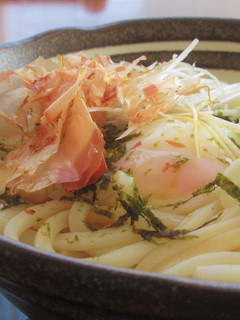 釜玉わさびバターだし醤油うどん-レシピのメイン写真