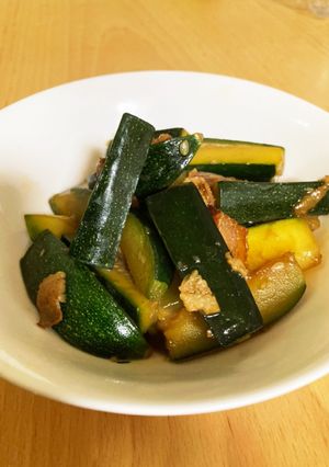 ズッキーニとベーコンの炒め煮-レシピのメイン写真