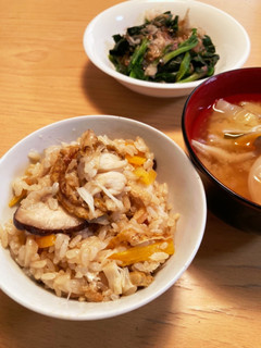 帆立の炊込みご飯-レシピのメイン写真