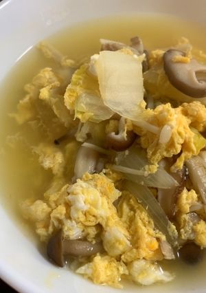 鶏の茹で汁スープ☆-レシピのメイン写真