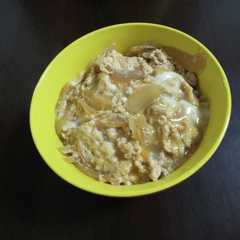 รูปของ 鶏挽き肉で親子丼◇パルスイート使用
