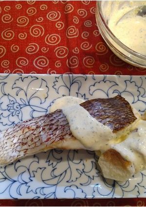 鯛の塩焼き（白身魚）をパサツきなく-レシピのメイン写真