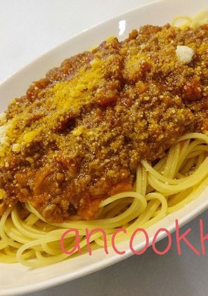 簡単で美味しい！野菜たっぷりミートソース-レシピのメイン写真