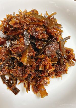 ⭐️ 出汁がらで作る簡単で美味しい佃煮！-レシピのメイン写真