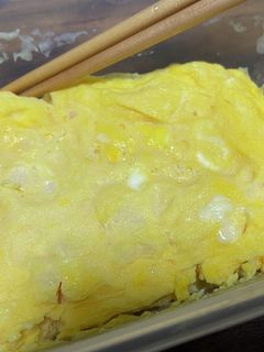 レンジでできる!ふわふわ卵焼き-レシピのメイン写真