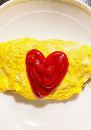 子供が大好き♡ミートオムレツ-レシピのメイン写真