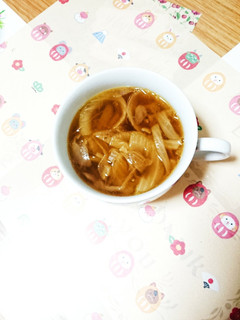 レンジで時短!オニオンスープ-レシピのメイン写真