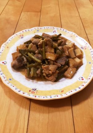 鶏もも肉と厚揚げの甘酢あん♪コクうま♪-レシピのメイン写真