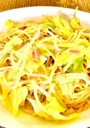 塩麹の和風パスタ-レシピのメイン写真