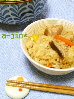 炊き込みご飯-レシピのメイン写真