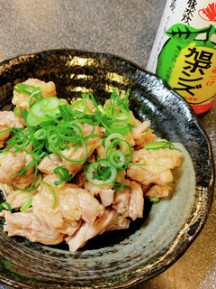 おつまみに♬せせりポン酢-レシピのメイン写真