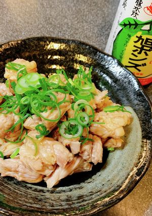 おつまみに♬せせりポン酢-レシピのメイン写真