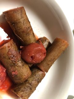 ごぼうの梅煮-レシピのメイン写真