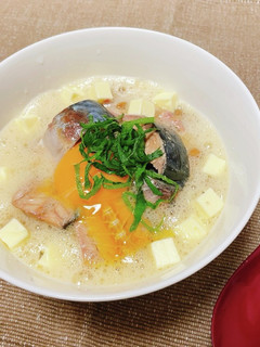 4種のたんぱく質♡サバ納豆丼-レシピのメイン写真
