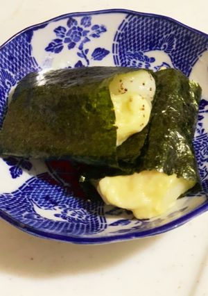 超簡単　もちチーズ磯部巻き-レシピのメイン写真