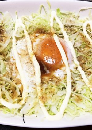 【節約時短絶品】お好み焼き風サラダ-レシピのメイン写真