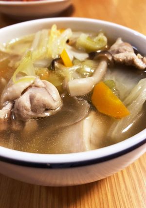野菜たっぷりチキンスープ-レシピのメイン写真