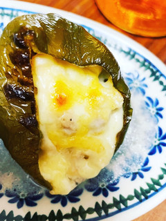 ピーマンの鶏胸肉とツナのマヨあえ詰め-レシピのメイン写真