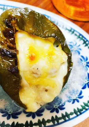 ピーマンの鶏胸肉とツナのマヨあえ詰め-レシピのメイン写真