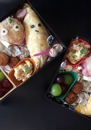 おにぎりで作る！フォートナイト キャラ弁-レシピのメイン写真