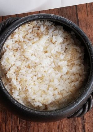 土鍋で炊く☆玄米ご飯♪-レシピのメイン写真