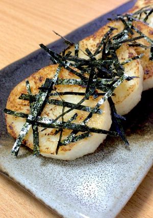長いもステーキのバター白だし焼き-レシピのメイン写真